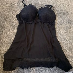 Black lingerie